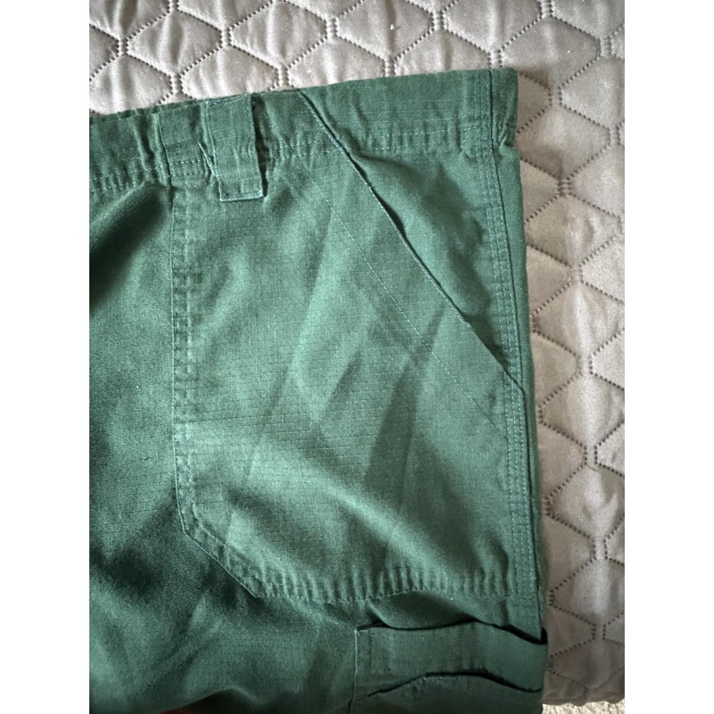 Carhartt Scrub Top Pants Set Mens 3XL Green Medical Cargo Pockets Ripstop - Picture 10 of 16